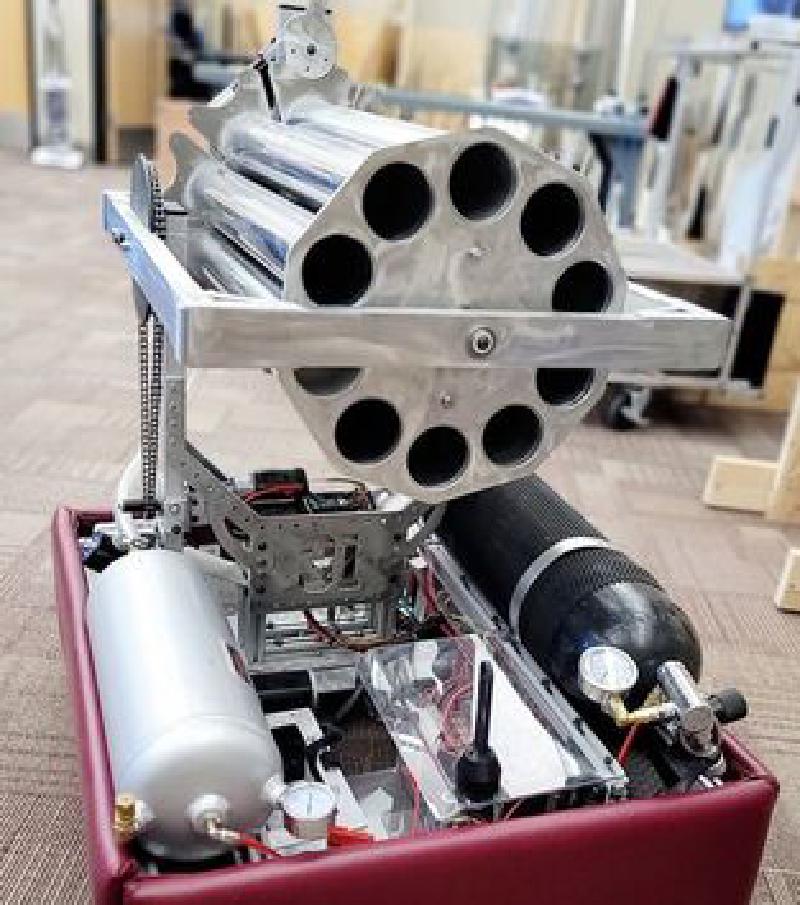 T-Shirt Cannon Bot